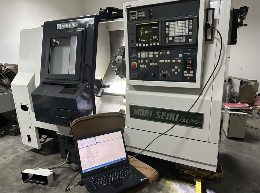CNC Струг с ЦПУ Mori Seiki SL-15 - Fanuc - Японски програмен струг