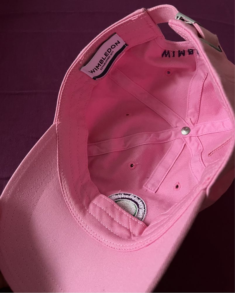 Wimbledon Championships Logo Cap - Pink