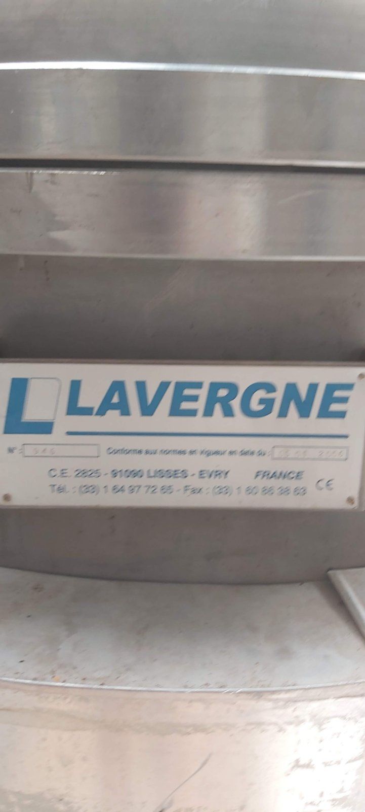 Дестилерия 400 L., Laverge