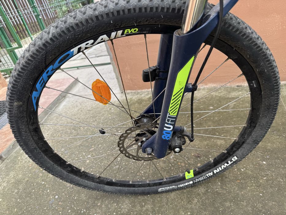 Bicicleta MTB B’twin Rockrider 520 , cadru L frane pe disc R 27.5