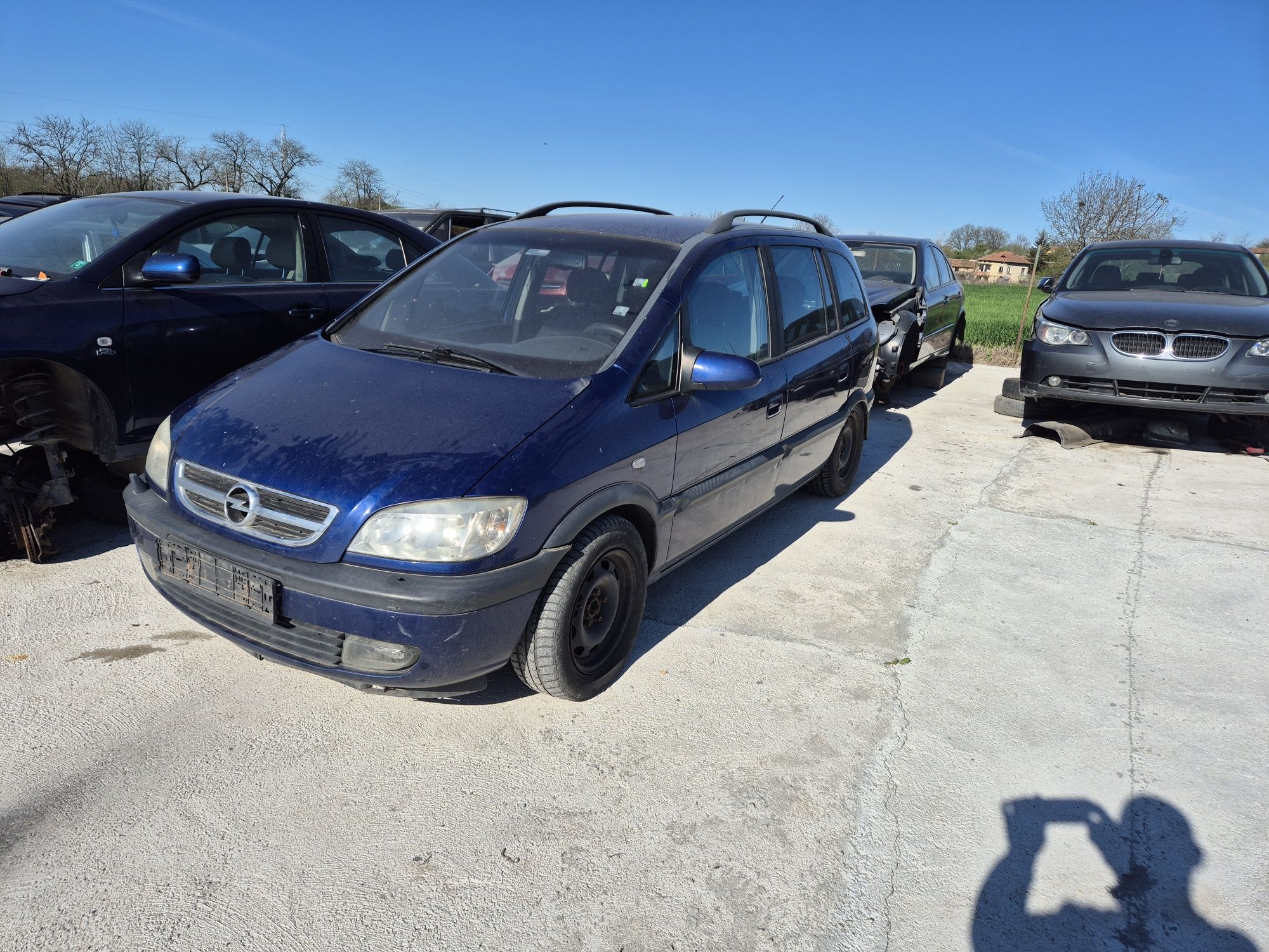 Опел Зафира 2.2,ДТИ,125,К.С, дизел на части. Opel Zafira.