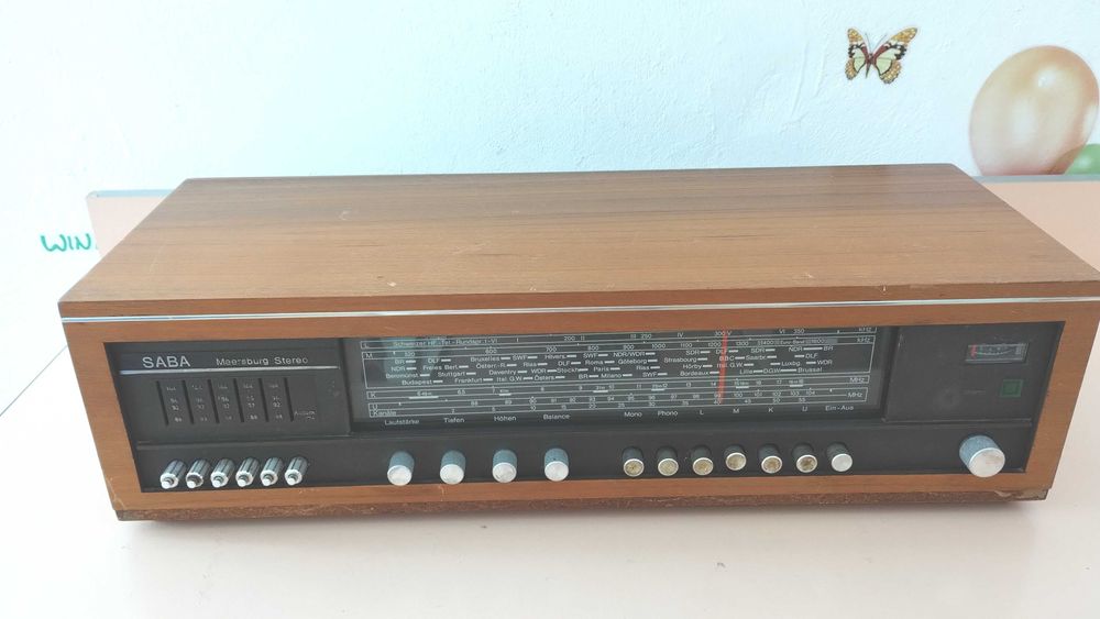 accesorii audio hi fi amplituner Saba Meersburg stereo