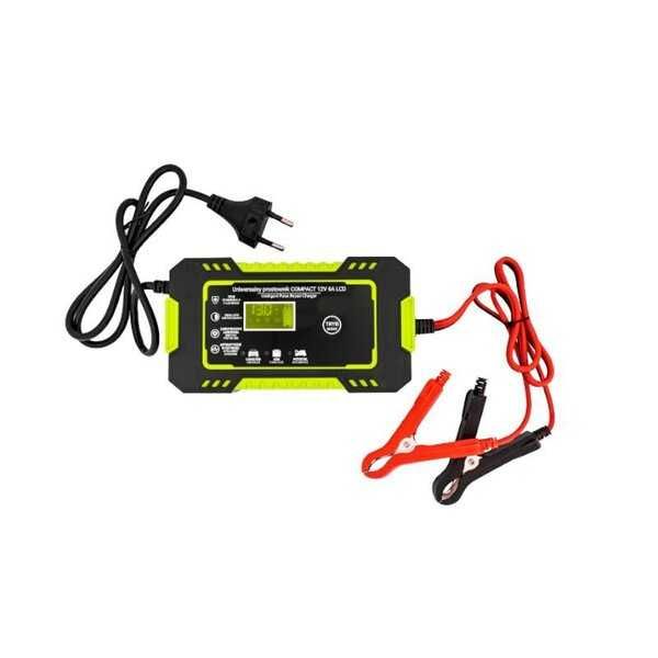 Автоматично зарядно за акумулатор за кола с LCD екран 12V / 6A Смарт