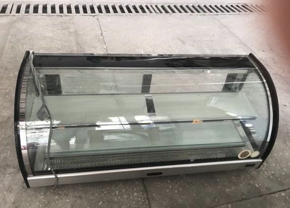 Коммерческая настольная витрина-подогреватель