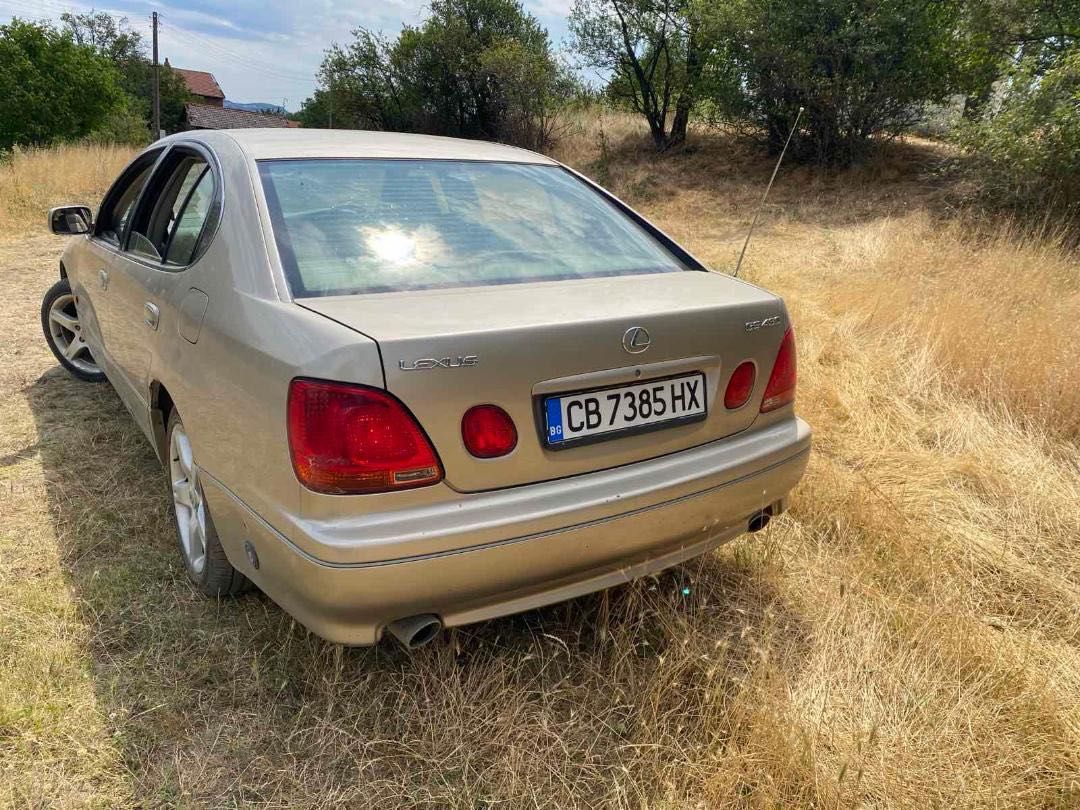 Lexus GS430, лек автомобил, бензин и газ, бежов кожен салон