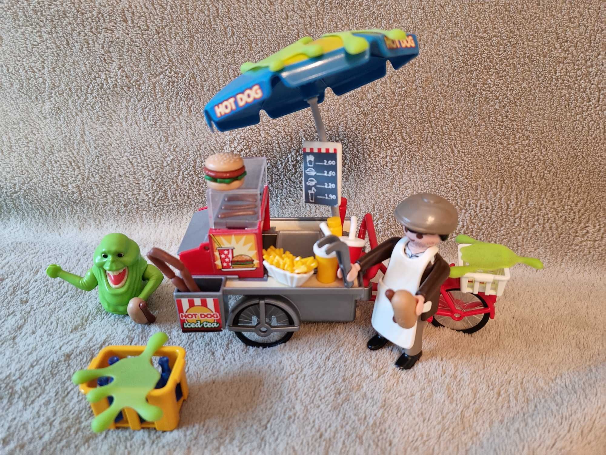 Ghostbusters - Slimmer și stand de hot dog - Playmobil