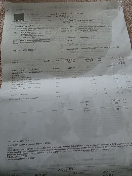 Samsung S25 ultra 512