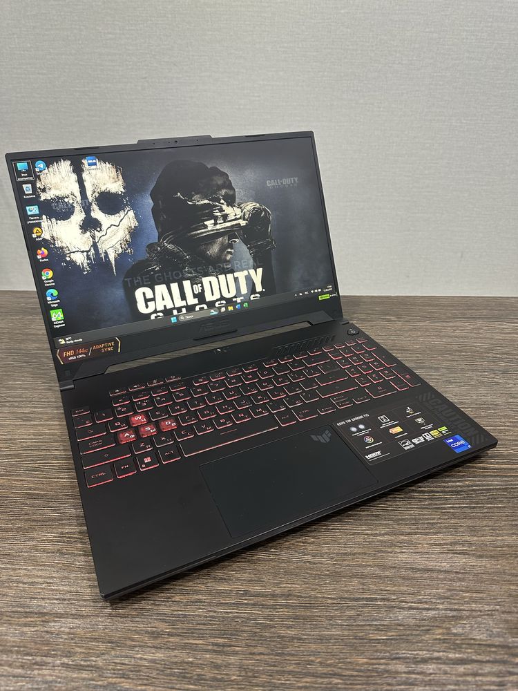 12-ядерный i7 Asus TUF Gaming F15, видео RTX 4050 6GB для графики