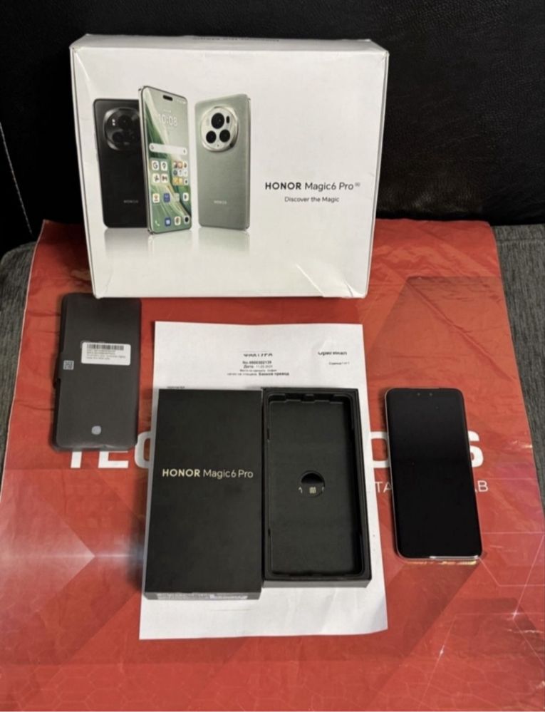 512GB Honor Magic 6 Pro Гаранция Технополис 2026 г. Green / Зелен