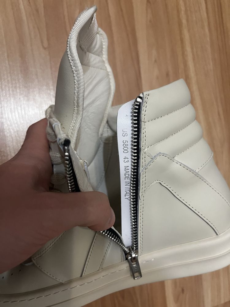 Rick Owens Geobaskets! Ultima pereche marimea 43.