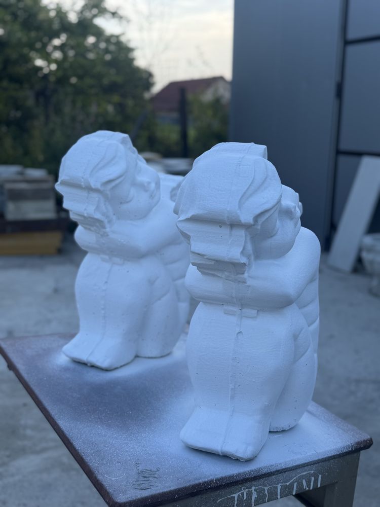 Inger 50 cm alb