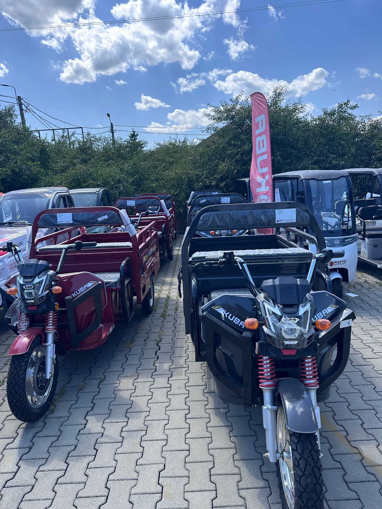 Triciclu Electric Kuba GL15000 - 60 Km autonomie - 600 kg