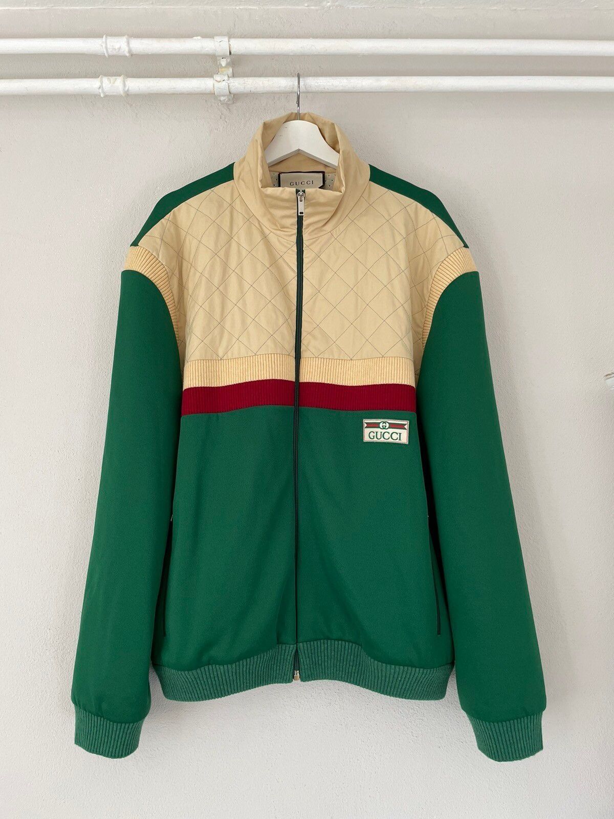 Яке Gucci Technical Jersey L размер ново
Men's Green Technical Jersey