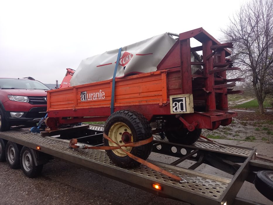 Mig de gunoi troliu forestier cositoare kuhn dtc utb universal fiat