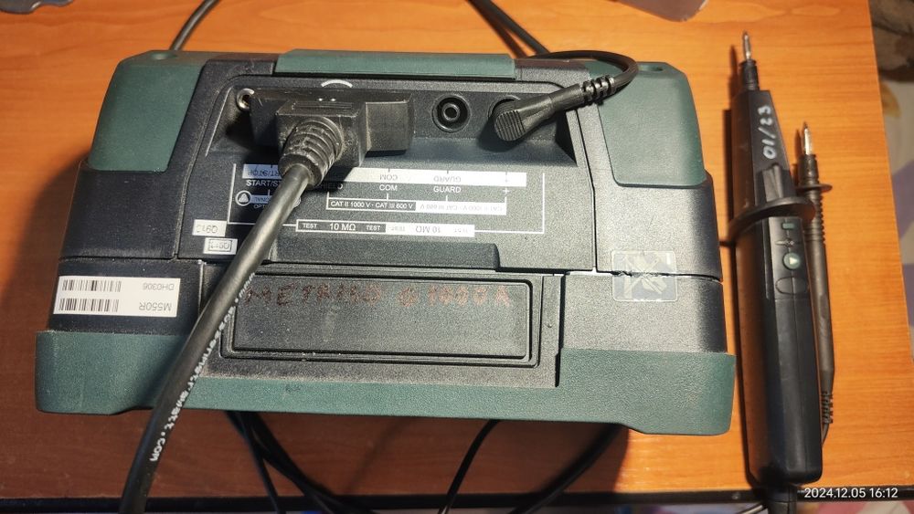 Multimetru Gossen Metrawatt Metriso Pro