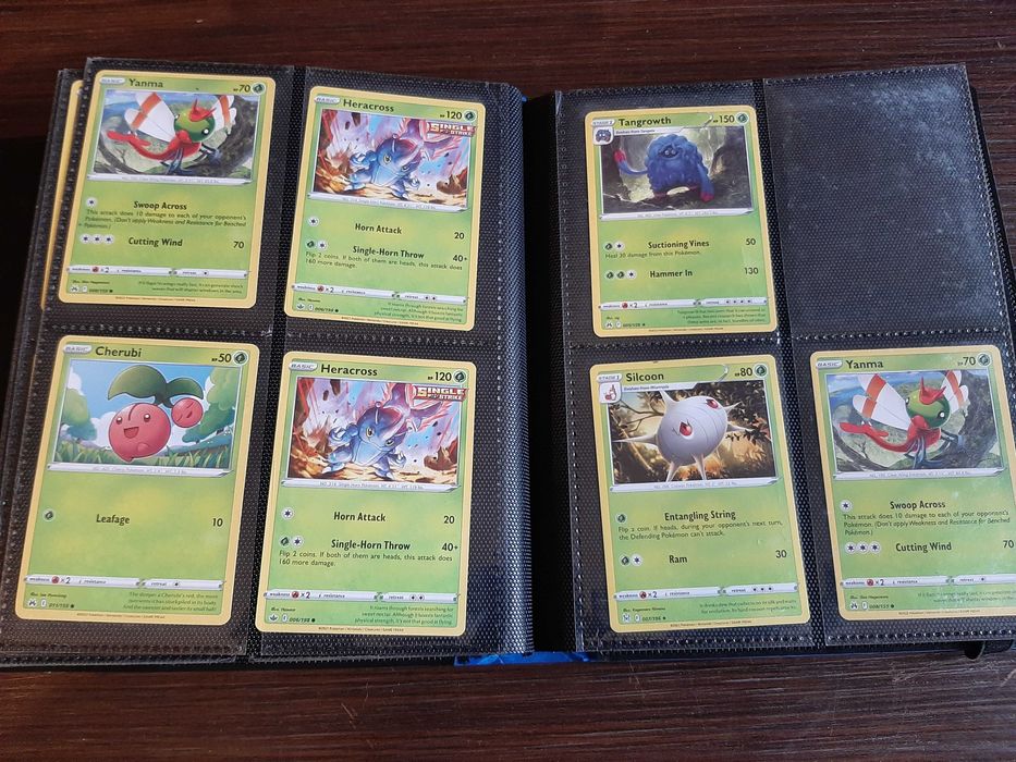Pokemon карти – колекция EX VMAX Full Art + Албум – 94 карти