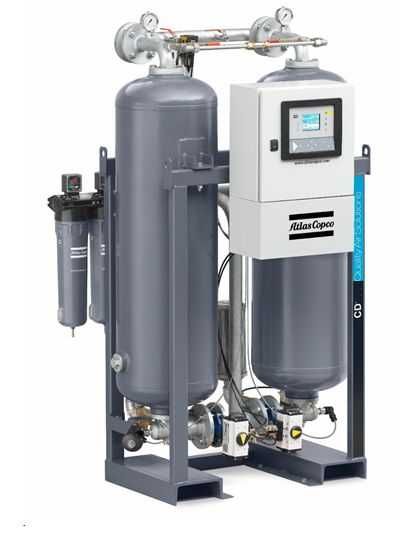 Ресиверы, осушители и компрессоры Atlas Copco
