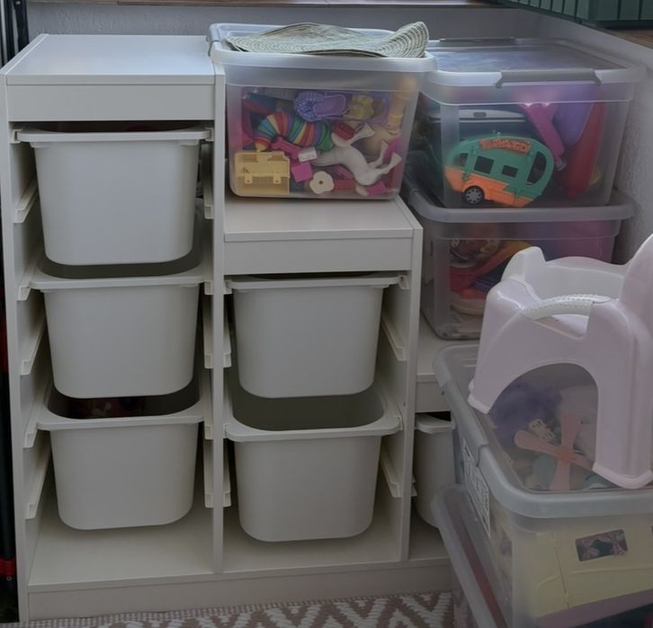 Dulap depozitare jucarii ikea