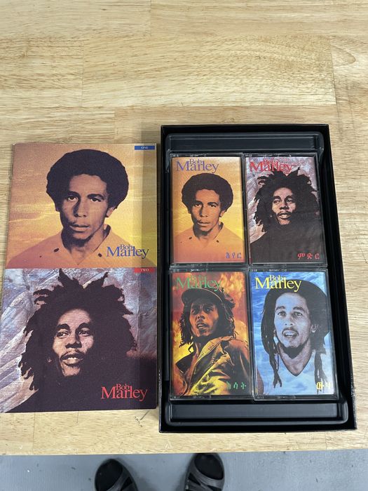 Set 4 casete Bob Marley songs of freedom
