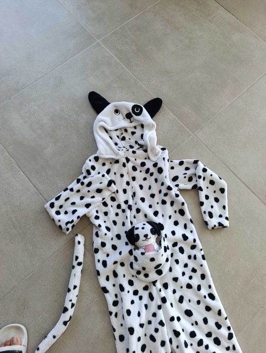 Детски гащеризон пижама далматинец 134-140 H&M