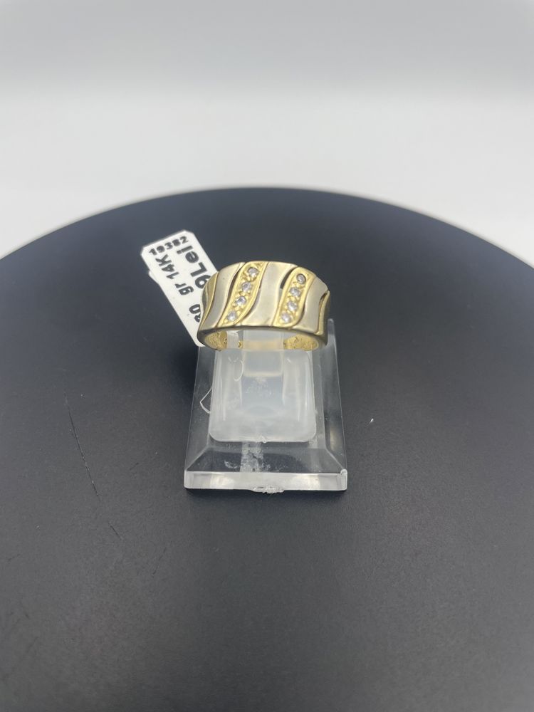 Inel Aur 14 K 4.60 Gr Marimea 10 ( 50 ) #19639