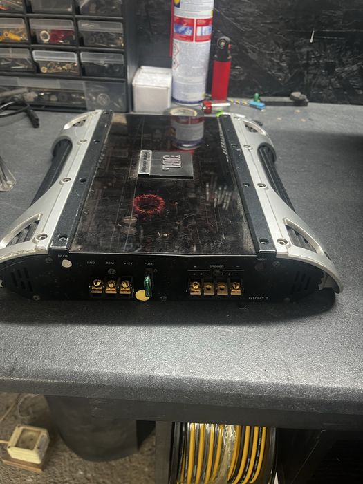 Incinta custom, Subwoofer, amplificator, condensator