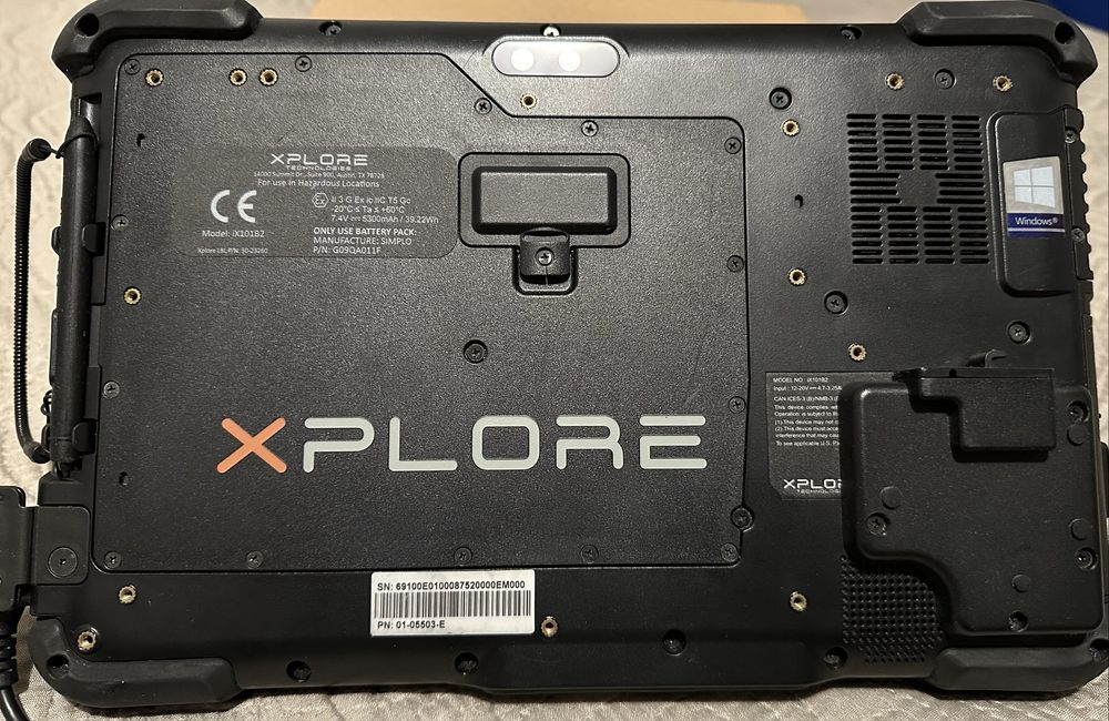 Tableta Zebra Xplore iX101B2