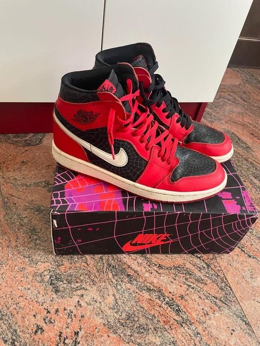 Jordan 1 high spiderman