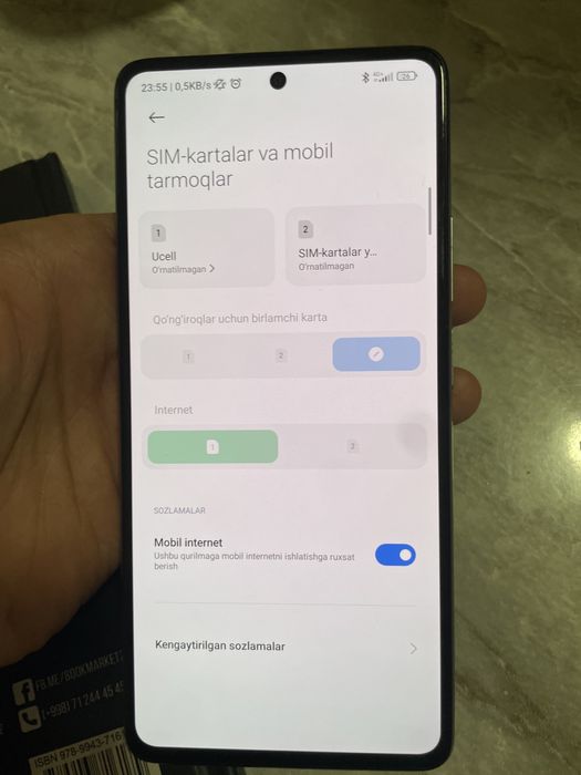 Xiaomi 11 T 5Gishlaydi