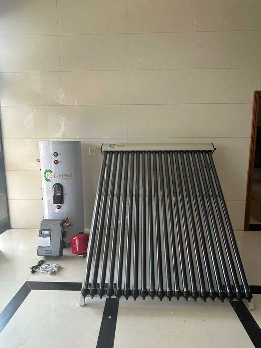 Отопление дома с помощью солнечный водонагреватель | Quyosh suv isitgi