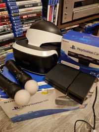 Casca PlayStation VR maneta ps move ps3 ps4 VR pusca camera ps4