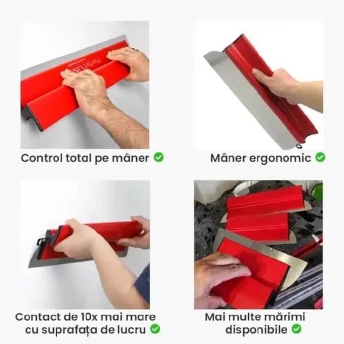 Gletieră profesională inox 60cm L’Outil Parfait / Premium ParfaitLiss