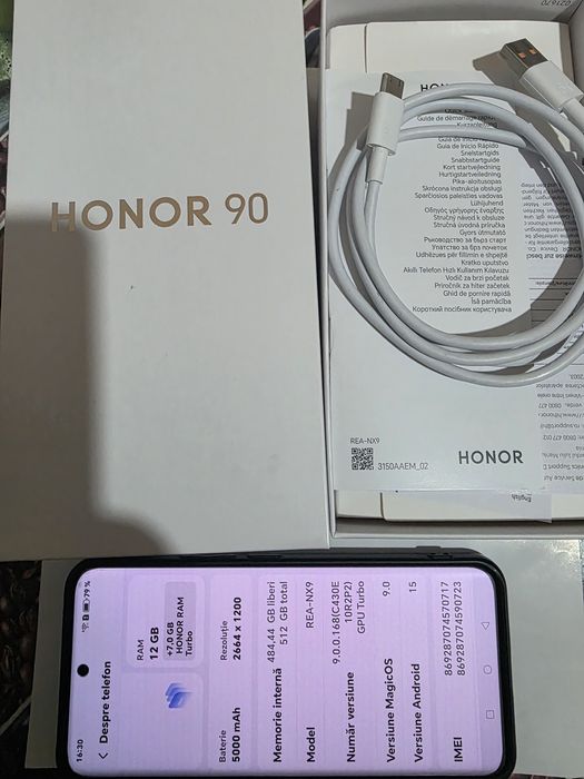 Vând honor 90 12gb ram