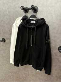 Stone island zip hoodie