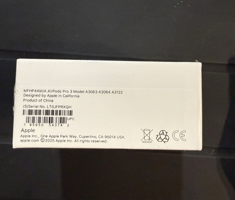 Airpods Pro 3 Noi Sigilate 2025 IOS/Android