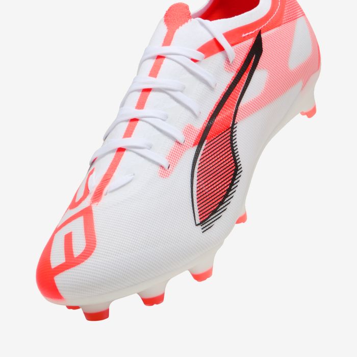 Ghete fotbal Ultra Match Fg/ag Adulți Alb - produs resigilat Decathlon