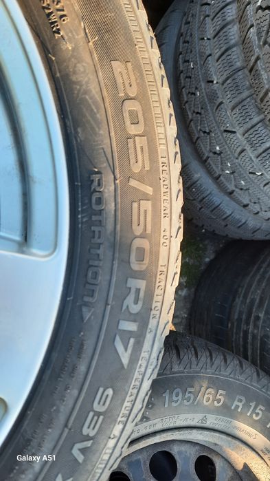 Ляти джанти с гуми 5×112,17цола