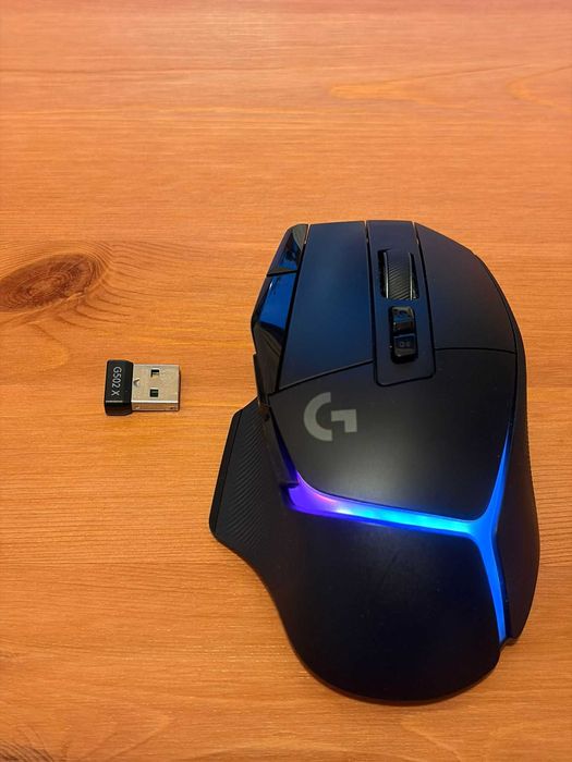 Mouse gaming Logitech Lightspeed G502 X Plus, Wireless, RGB, Negru