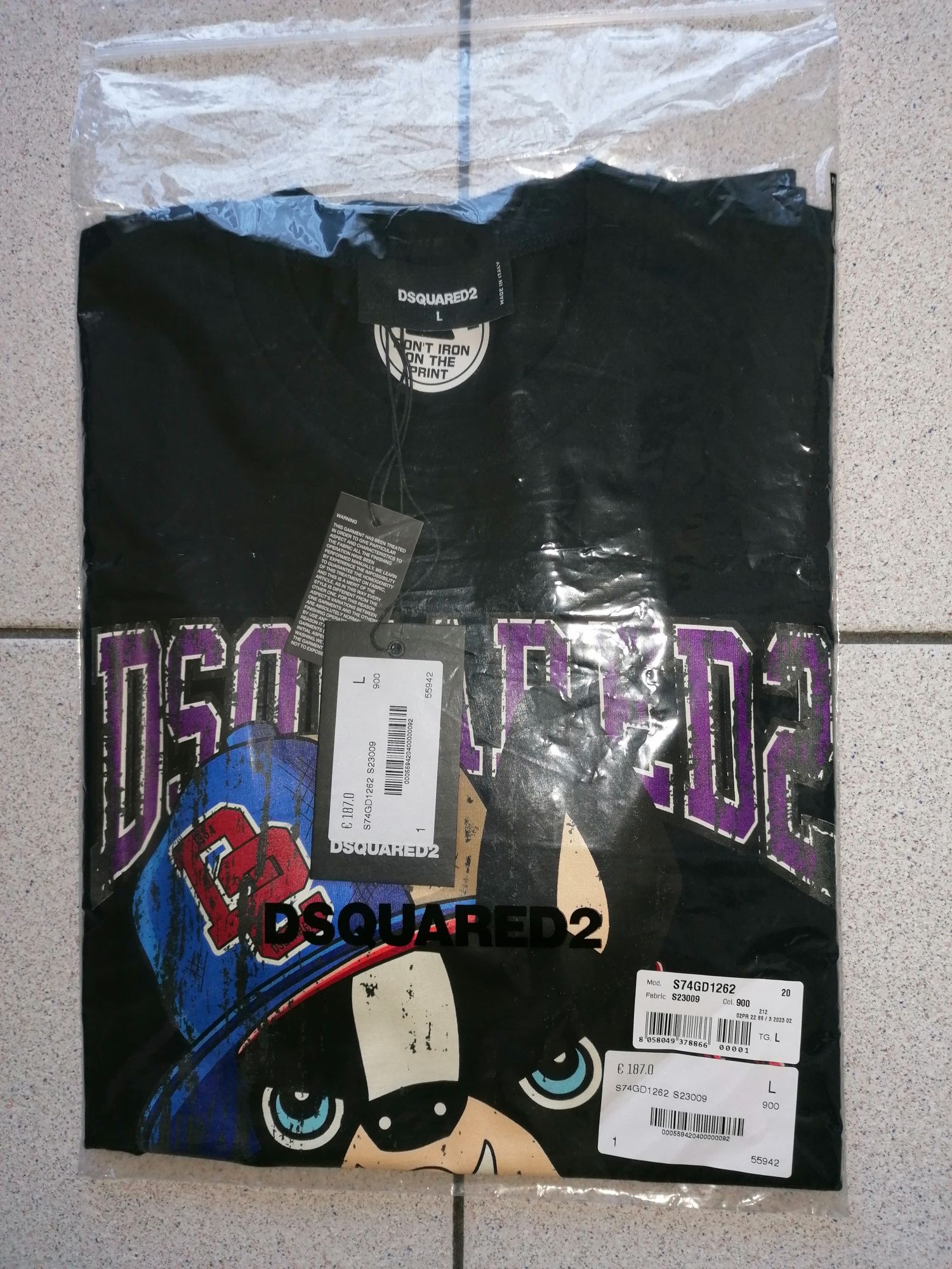 DSQUARED2® - НОВА - мъжка тениска - 50(L)