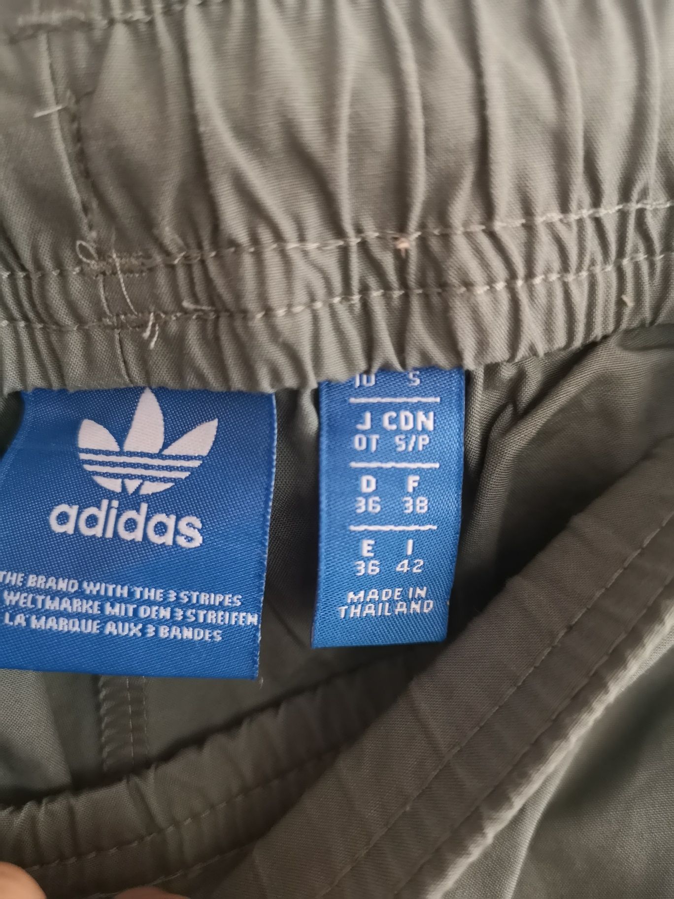 Pantaloni fusta Adidas originals dama khaki largi 3/4