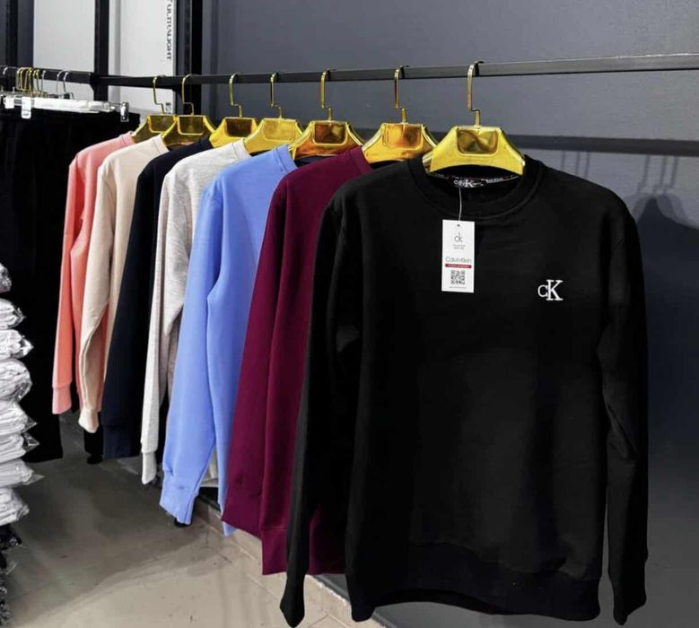 НАМАЛЕНА Черна Памучна блуза Calvin Klein