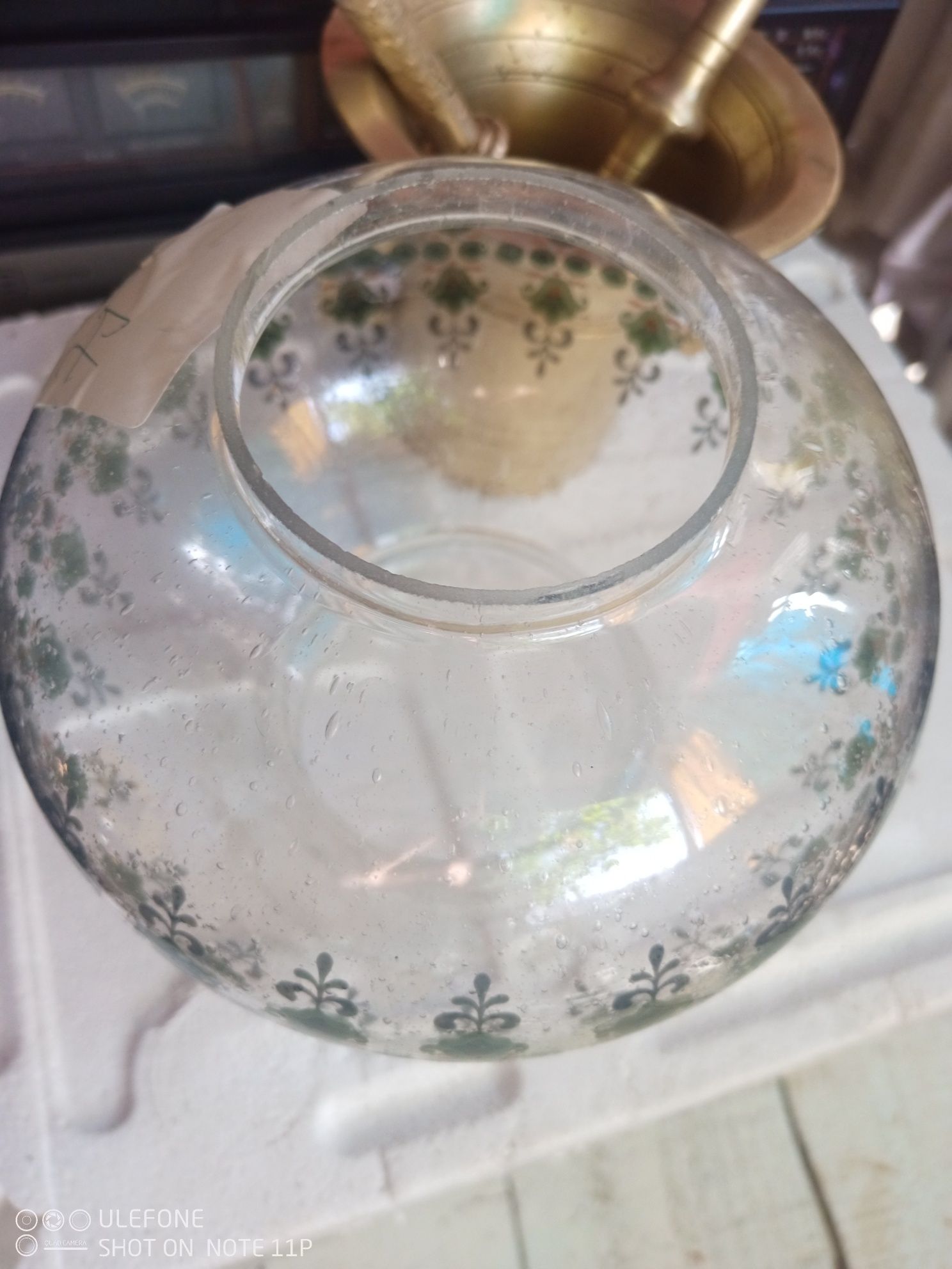 Mojar vechi și sticla lampa