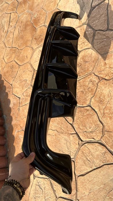 Difuzor ornament Dublu Evacuare cu Nervuri BMW E60 E61