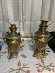 Samovar cu ibric turcesc din cupru