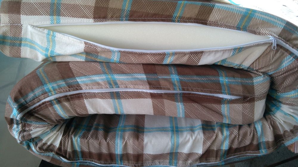 Дунапренов дюшек с калъф. / Сгъваем матрак 65/190/8.5см- 70 лв