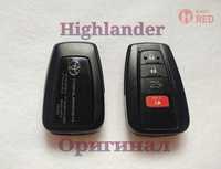 Оригинальный смарт ключ Тойота Хайландер Toyota Highlander smart  key