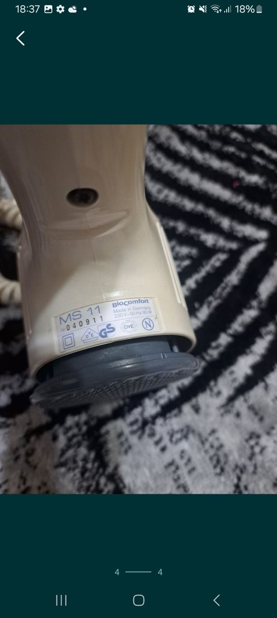 Vand aparat biocomfort massator MS11