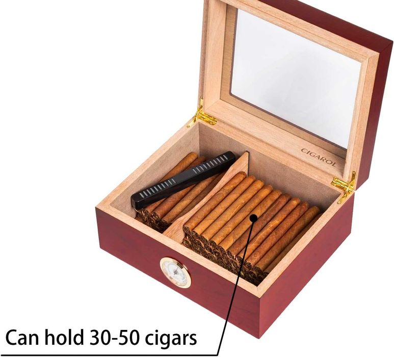 Хумидор за пури от испански кедър