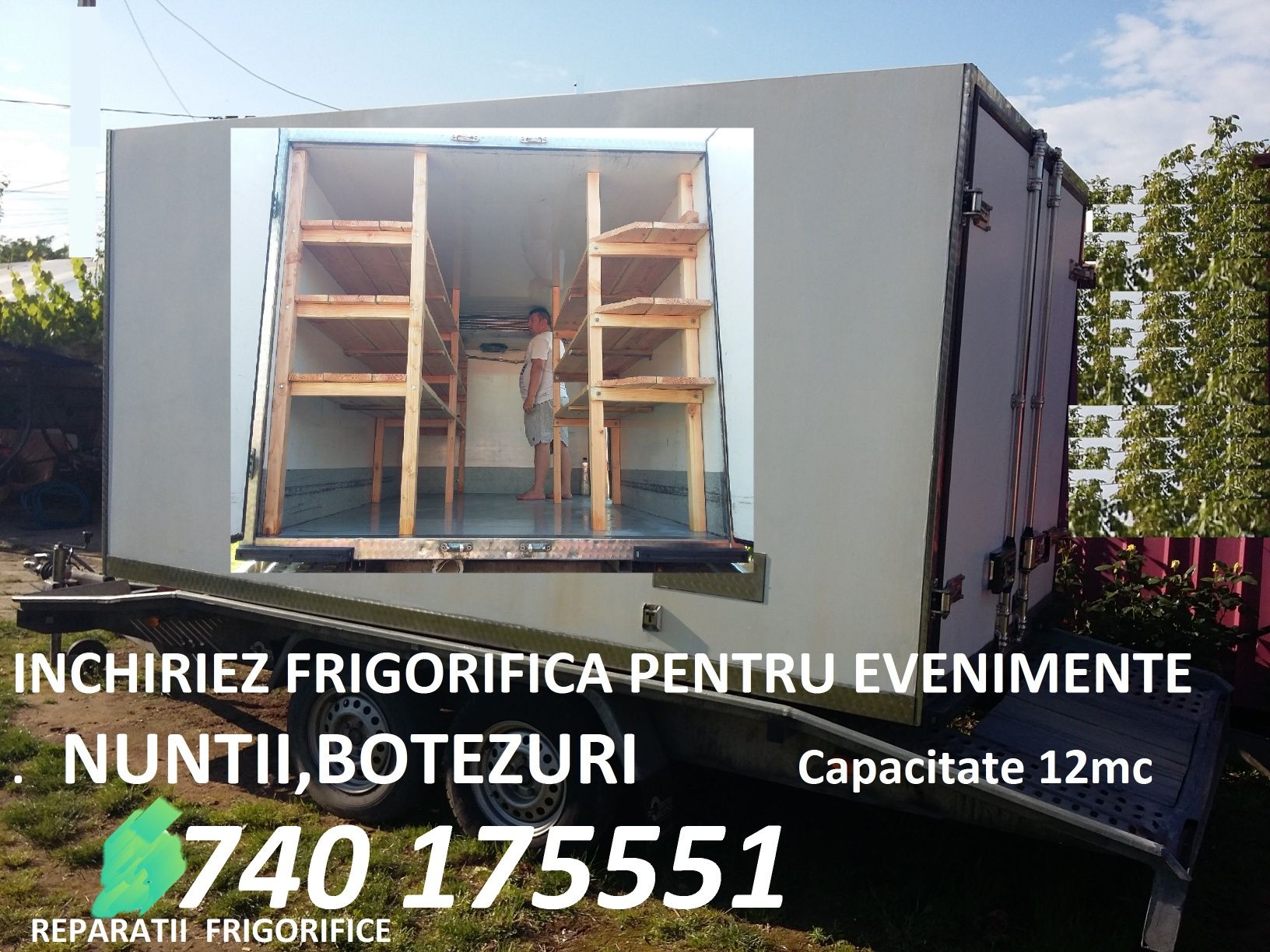 Frigorifică Remorca