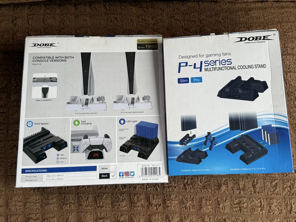 Охлаждения 3в1 для PS 5 /охлаждение,док станция все в одном на ps5/ps4